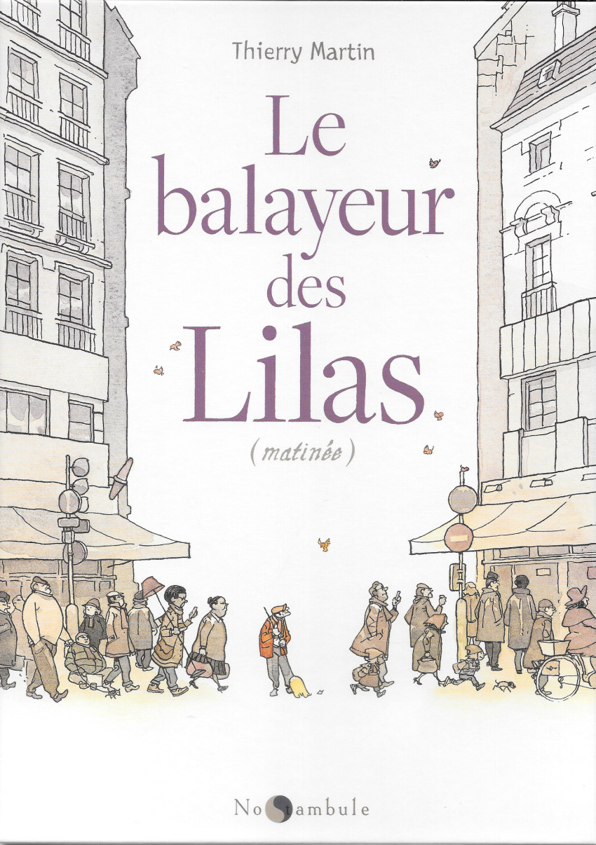 Le balayeur des lilas Etienne en dédicace